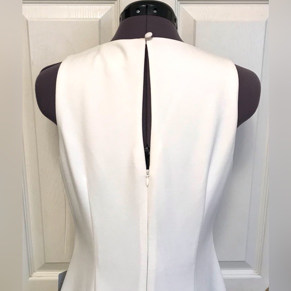 NWT Harper Rose Sequin Hem Embellished Sheath Dress White - Picture 10 of 16